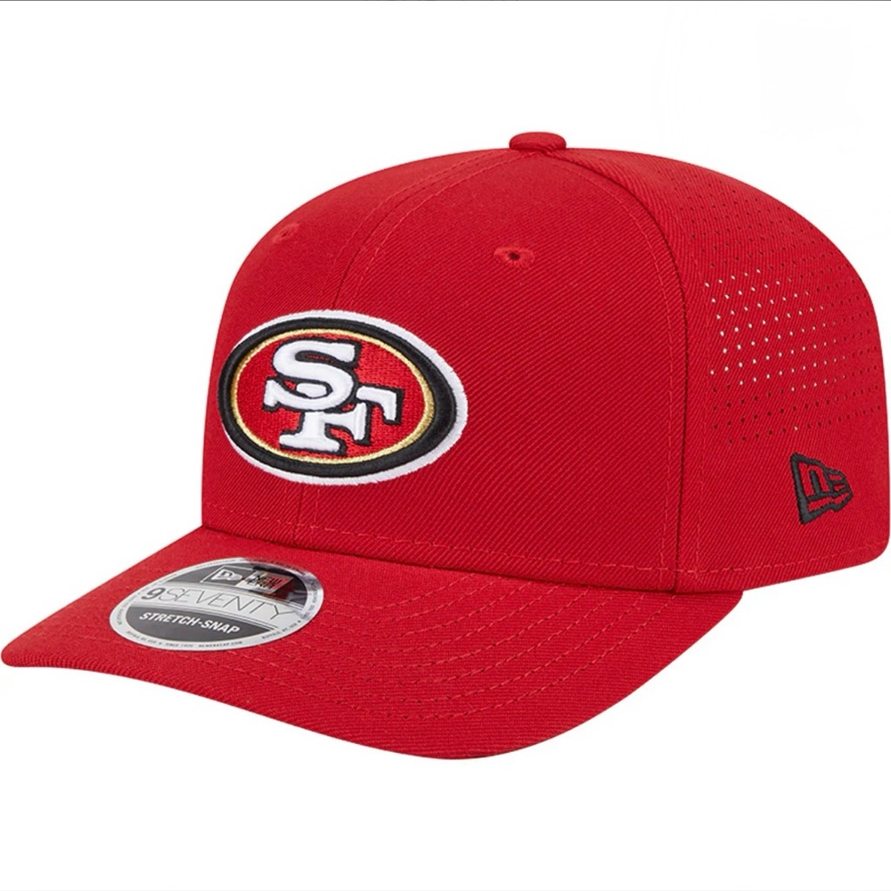 NWT 49ers New Era Perform 9SEVENTY Stretch-Snap